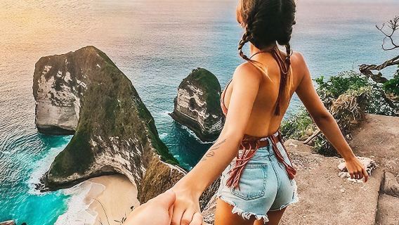 perjalanan satu hari Bali & Nusa Penida Timur-Barat [Bahasa Mandarin/Inggris/Fairy Beach/Diamond/Broken Beach]