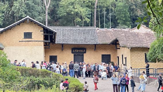 1-day tour to Shaoshan including Mao Zedong's Former Residence, Liu Shaoqi's Former Residence, Bronze Statue Square, and Memorial Hall - all-inclusive