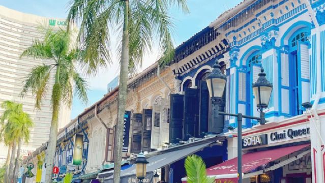 新加坡一日遊樟宜機場過境轉機半日遊魚尾獅濱海灣哈芝巷專車遊