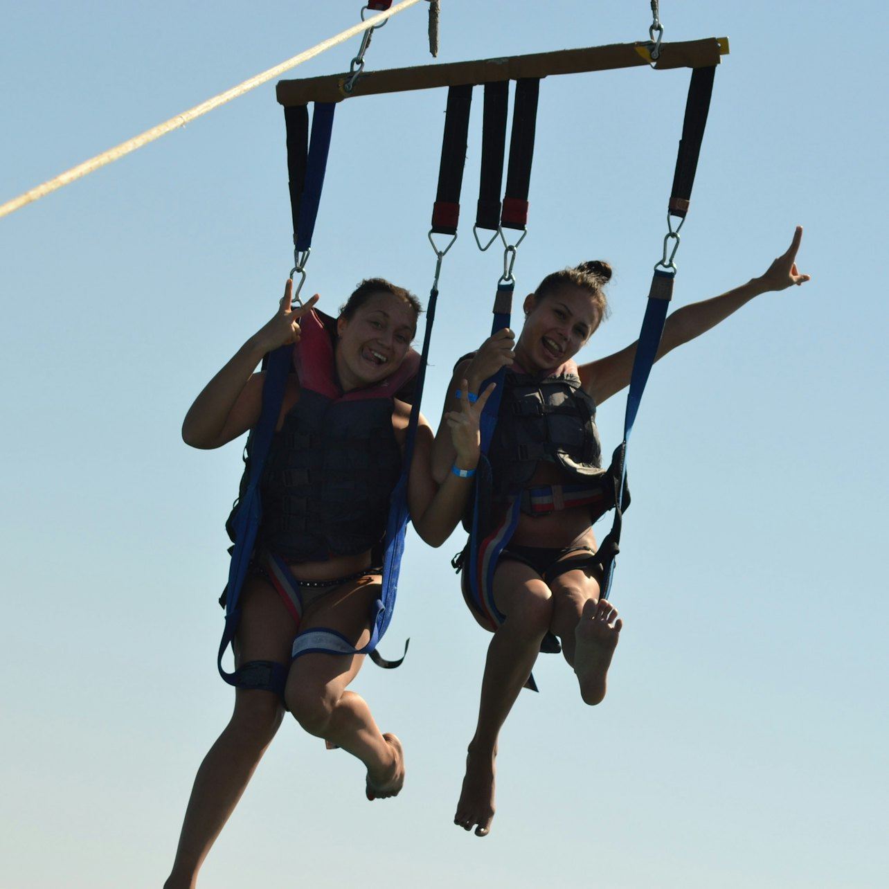 Hurghada: Geführte Parasailing-Erfahrung inklusive Hin- und Rücktransfer