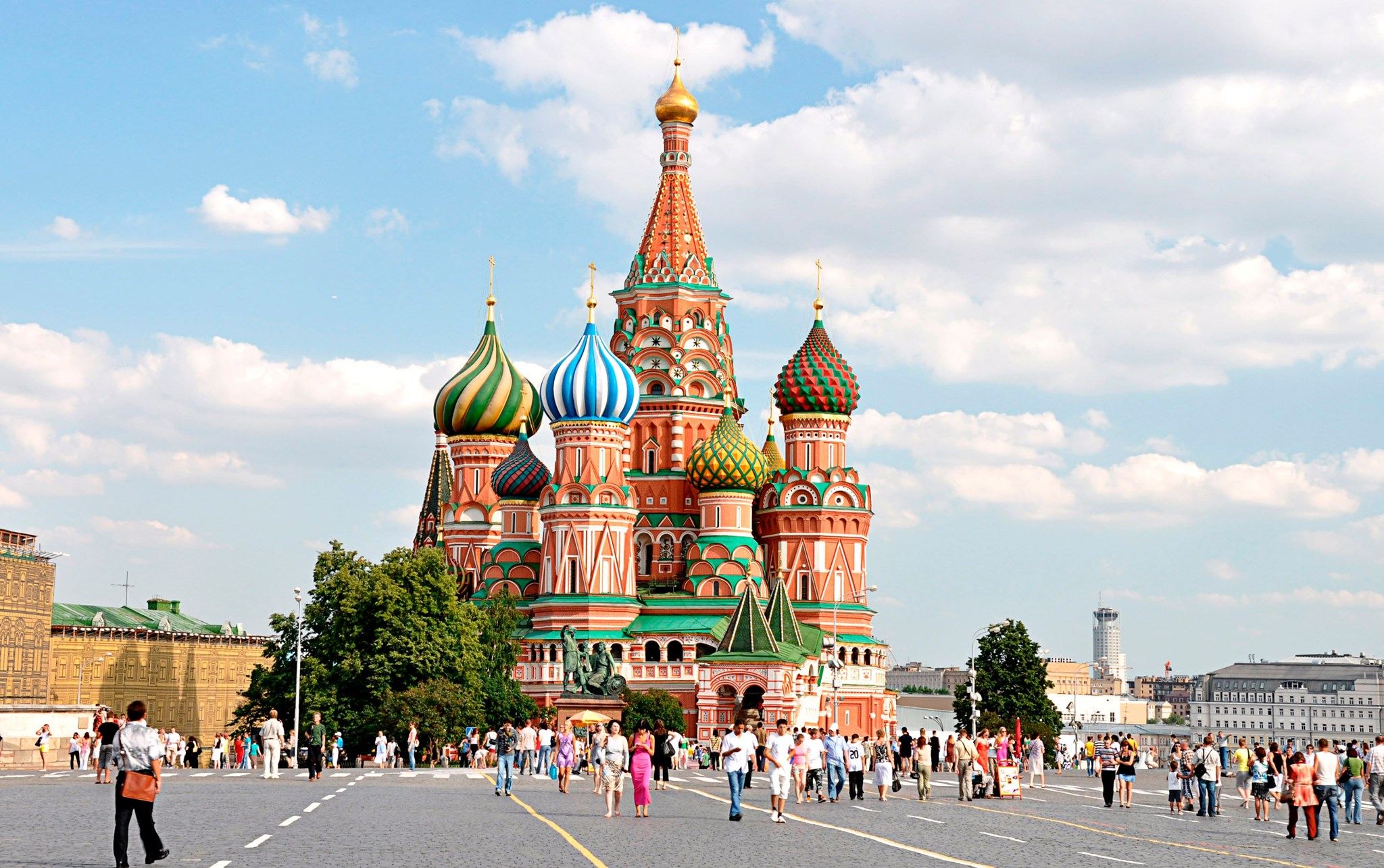 Russia Red Square + The Moscow Kremlin + St. Basil's Cathedral + Bolshoi Theatre day tour