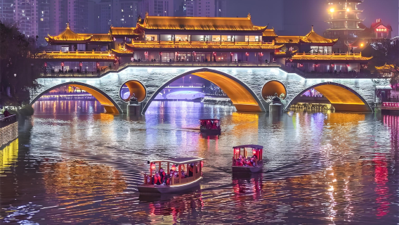 Ticket für die Jinjiang-Kreuzfahrt in Chengdu + MR-Erlebnis: Genießen Sie die prachtvolle Landschaft! Optional [Tag/Nacht]