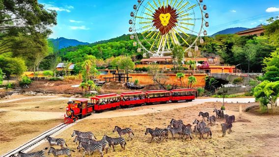 清遠長隆長頸鹿城堡2天1晚/3天2晚 長隆森林王國暢玩組合可選溫泉樂園及自助餐含園內接駁車親子度假組合