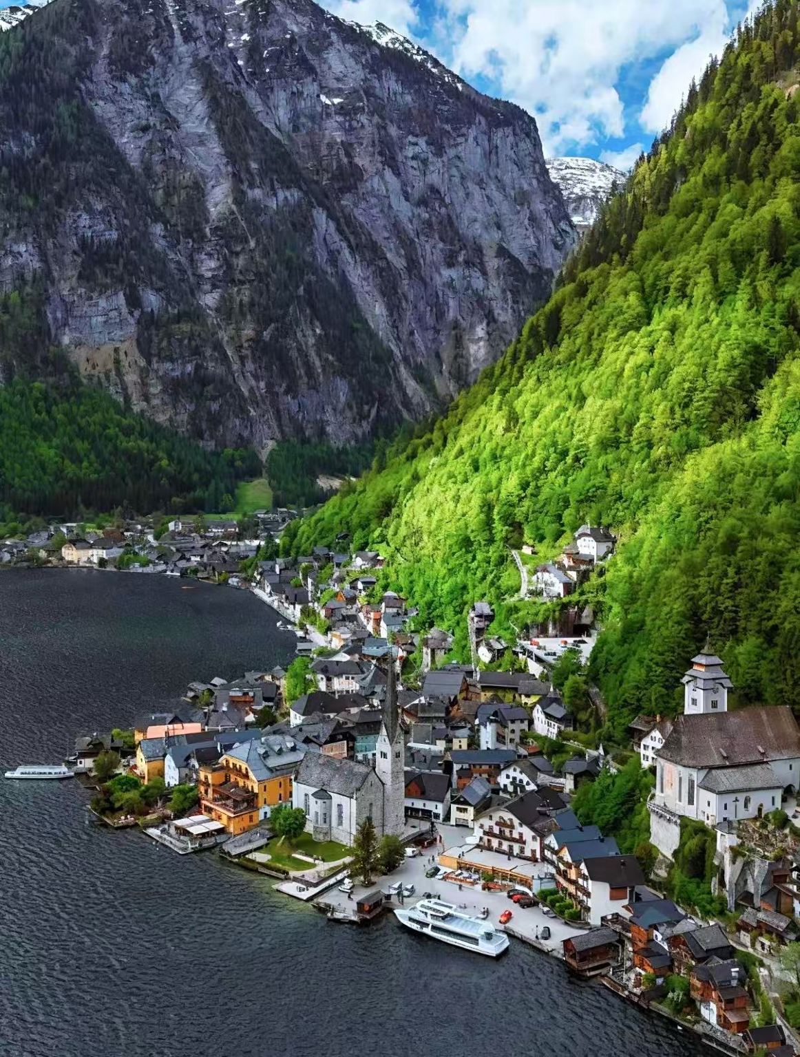 1-day tour of Hallstatt's historic village and alpine scenery with an English-speaking guide