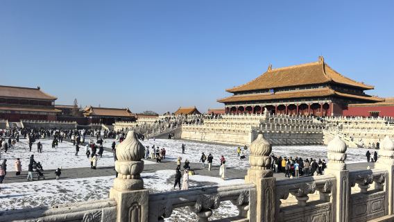 Tur Setengah Hari di Kota Terlarang (Tiket Masuk Termasuk) & Reservasi Tiket Masuk Lapangan Tiananmen