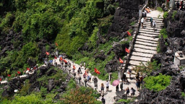 Hanoï : Excursion à Ninh Binh, Hoa Lu, Tam Coc et la grotte Mua