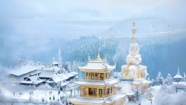 成都出發峨眉山金頂+看猴+古寺包車一日遊（春節可訂）