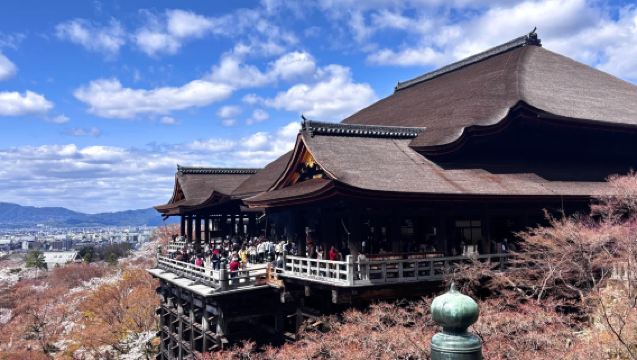 Kyoto, Japan: Kinkakuji Temple, Kiyomizudera Temple, and Fushimi Inari Shrine 1-day tour