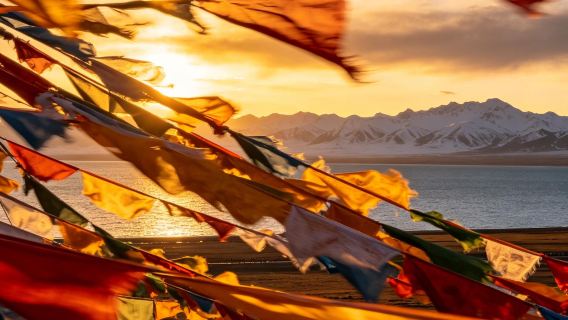 [Qinghai] Gunung Riyue + Tasik Qinghai lawatan sehari (hanya termasuk bayaran pengangkutan)