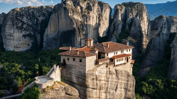 1-day tour to Meteora sky city from Athens, Greece with optional lunch
