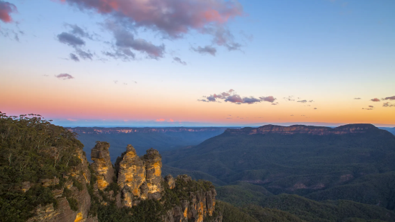 Australien Sydney dagstur | Blue Mountains Nationalpark + Scenic World i Blue Mountains ※ Tilpasningsmuligheder