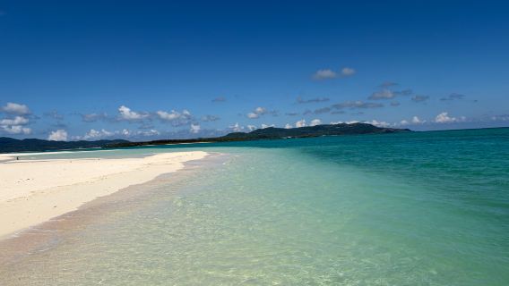 Berangkat dari Naha/Pulang hari yang sama/Pergi dengan Ocean Jet! Tur Kumejima dan Hateno-hama!