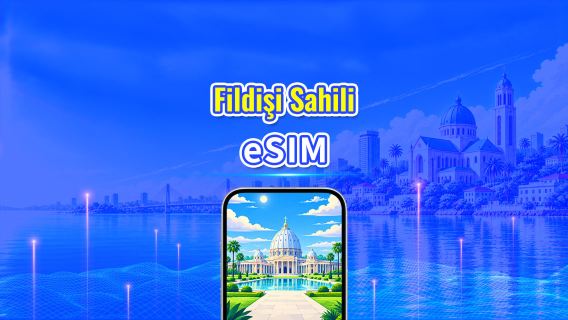 Fildişi Sahili Cumhuriyeti eSIM | 4G | Günlük Paket/Veri Paketi | 24 Saat Ücretlendirme | 1-30 Gün | QR Kodu