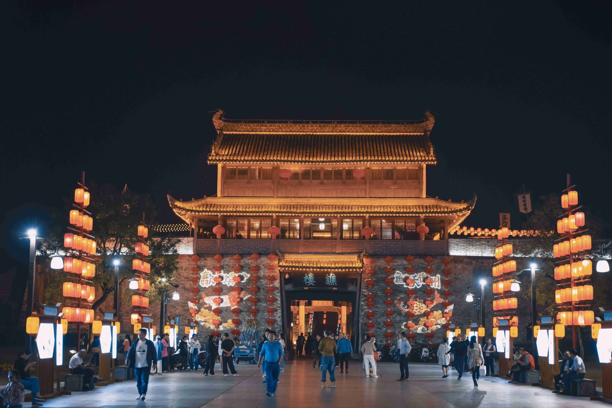Huizhou Ancient City Night Tour | Including Huizhou Mansion Joy·Marching Performance | Ancient City Immersive Night Tour