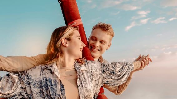 Volo in mongolfiera all'alba a Dubai con trasferimenti