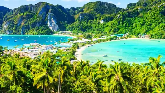 ประเทศไทย ภูเก็ต ไป เกาะพีพี ตั๋วเรือ ไป-กลับ กลับ ภูเก็ต ไป กระบี่ เกาะพีพีเหนือ / อ่าวต้นไทร / กระบี่ / อ่าวนาง