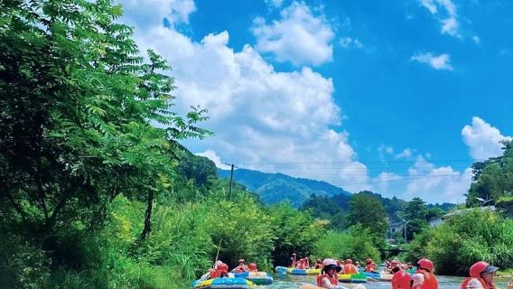 【長沙起止|天天發|純玩】平江沱龍峽漂流1日遊