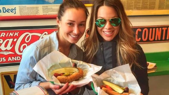 Chicago: tour gastronomico classico a piedi con noleggio di bici o kayak