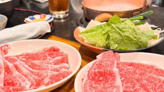Japan Osaka Sukiyaki Shabu Shabu Meat Sushi All You Can Eat Wagyu Sanmai Shinsaibashi Restaurant Reservation Service