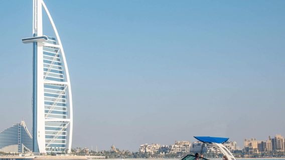 Esperienza in motoscafo di lusso a Dubai, Emirati Arabi Uniti, per gruppi da 1 a 8 persone 131063