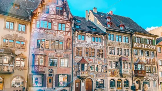 Half-day tour to Rhine Falls + lakeside town of Stein am Rhein [round-trip from Zurich]