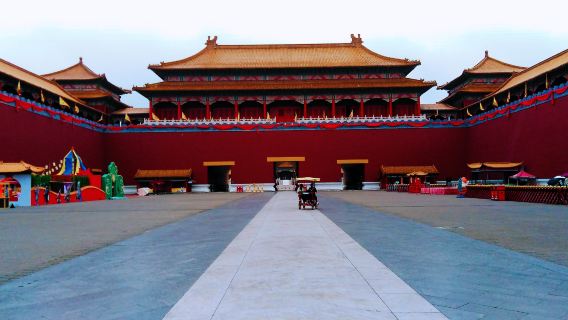 Business Vehicle | Optional English Guide | Departing from Hangzhou to Hengdian World Studios, Ming and Qing Palace, Qin Dynasty Palace