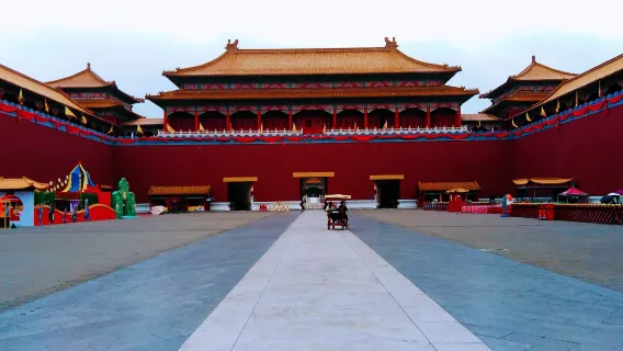 Business Vehicle | Optional English Guide | Departing from Hangzhou to Hengdian World Studios, Ming and Qing Palace, Qin Dynasty Palace