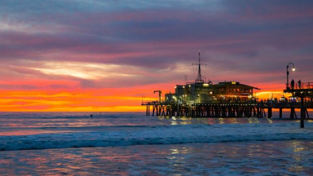 Los Angeles, Amerika: Pantai Malibu + Pusat Getty + Santa Monica Pier | Sewaan Peribadi Berbahasa Cina