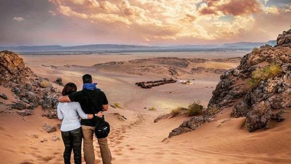 From Marrakech: To Sahara Tour Zagora Desert Stones & Ait BenHaddou + Camp+ Camel + Food