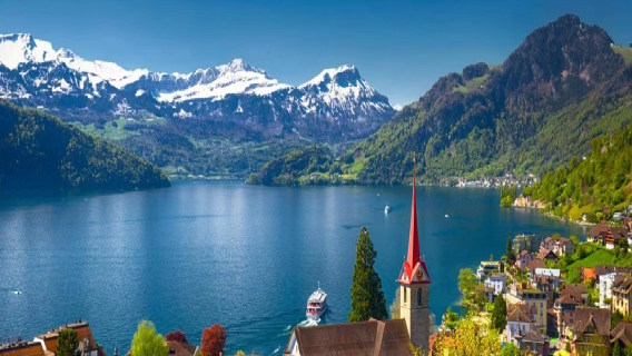 1-day tour to Rigi + Old Town (round-trip from Zurich, English-speaking tour)