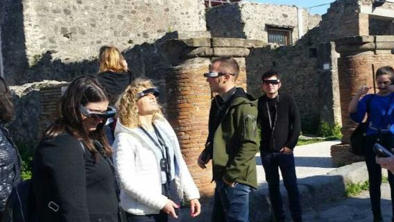 Pompeji: Eintritts-Ticket + 3D-Tour durch die antike Stadt mit AR-Brille