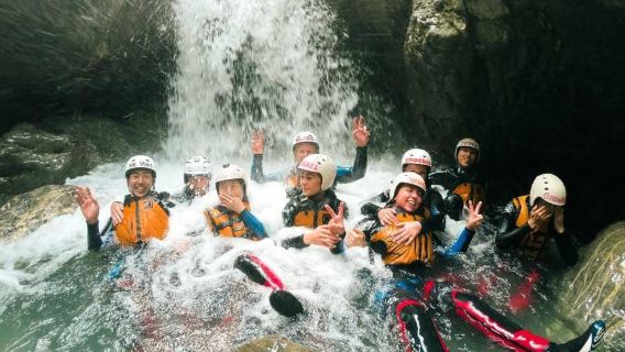 Saxeten Gorge Canyoning for beginners in Interlaken