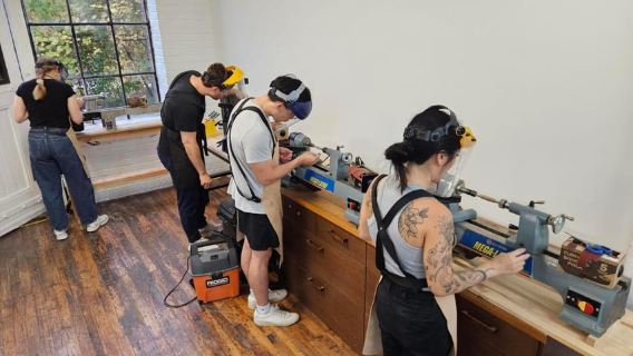 Wooden Pen Making Workshop with a Woodworker in Montreal