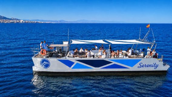 Benalmádena: Dolphins Watching / Shared Catamaran or private