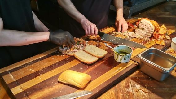 Vancouver: Matrundtur i Gastown District med 6 smakprov