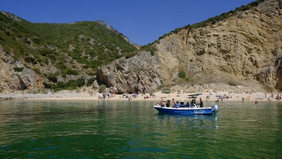 Sesimbra: Ribeiro do Cavalo Beach Taxi Boat