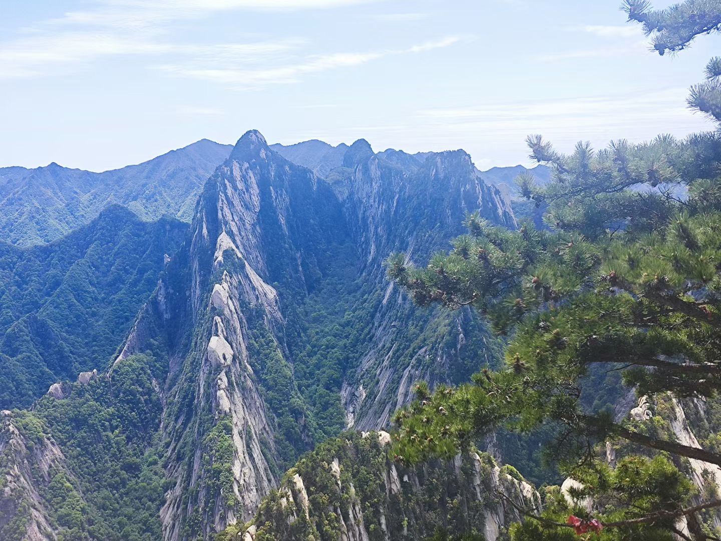 華山一日遊 含門票索道小交通 親子家庭遊贈午餐登山手套水福帶