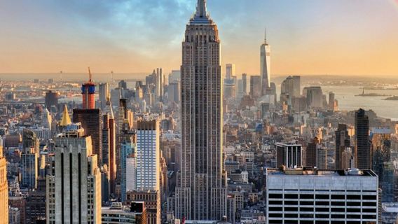 Empire State Building & Ellis Island: Eintritt, Bootsfahrt + 24-Stunden-Hop-on-Hop-off-Bus