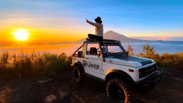 Mount Batur Jeep Adventure and Kanto Lampo Waterfall