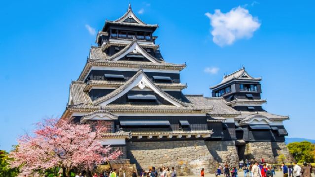 【名探偵コナンと巡る熊本】熊本城＋水前寺公園＋阿蘇山・貸切チャーター付きホテル送迎