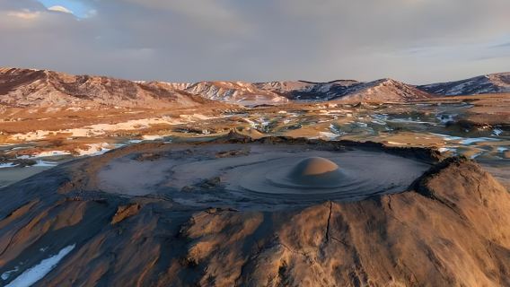 Baku: Bibi Haibat/Gobustan/Mud Volcanoes/Flaming Mountains and Temples Tour (shared tour)