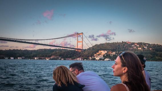 Esperienza di crociera sul Bosforo a Istanbul [visita turistica/tramonto/giro notturno]