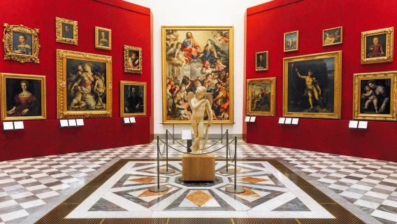 Florenz: Zeitgesteuerter Eintritt zu den Uffizien mit optionalem Audioguide