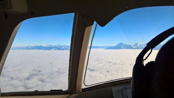 Volo panoramico sull'Everest con Buddha Air con trasferimento gratuito in hotel
