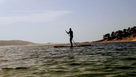 Lisbon: Stand Up Paddle Adventure at Albufeira Lagoon