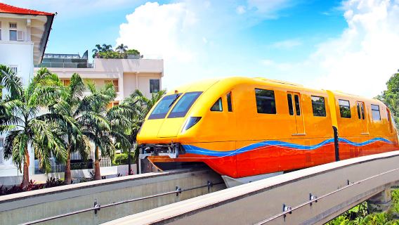 Tiket MRT Sentosa Singapura