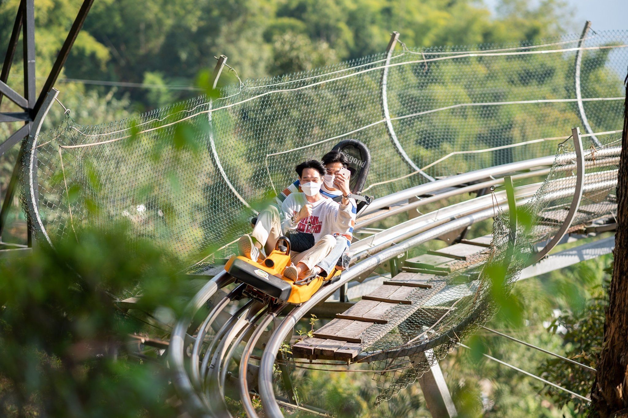 Pongyang Jungle Coaster & Zipline Experience at Pongyang Adventure Park in Chiang Mai
