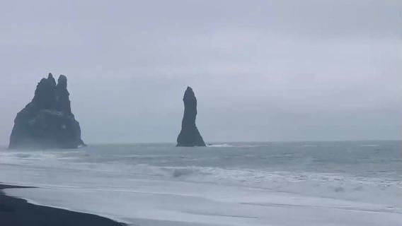 冰島南岸一日遊：兩大瀑布+黑沙灘+維克小鎮+索爾黑馬冰川