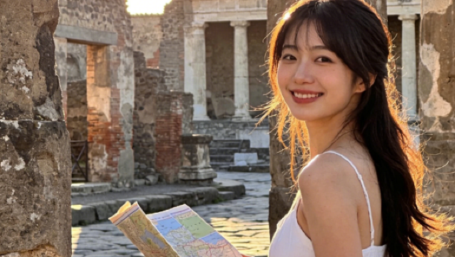 義大利羅馬-龐貝古城與索倫托-歷史風光-可包車-精選