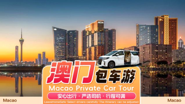 Trasferimento diretto con noleggio con conducente esclusivo da Macau a Zhuhai ◈ Noleggio con conducente esclusivo da Macau all'Hotel Chimelong di Zhuhai Jinwan, Xiangzhou, Gongbei/valico di Hengqin [Veicolo Toyota Alphard con targa doppia + attraversamento rapido della dogana]